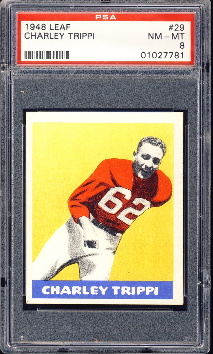 Football Charley Trippi Basic Set The Hawkeye Collection Set Image